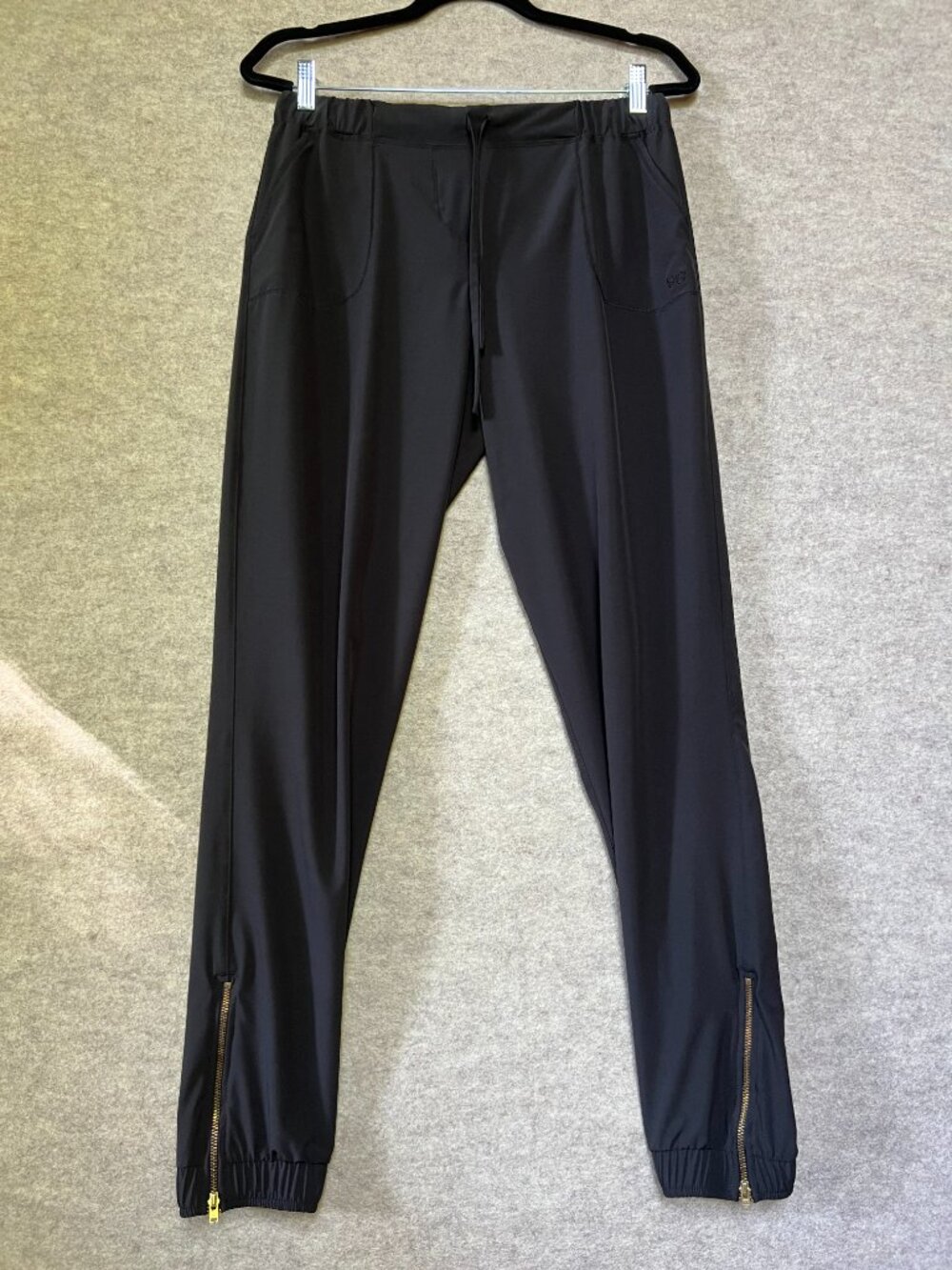 Albion Fit Jetsetters Women's Pants, Black, Size M TALL